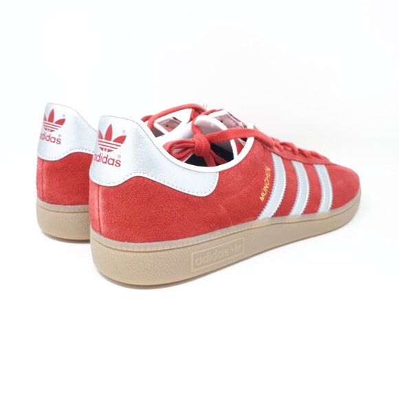 Adidas Munchen Originals Casual Shoe Sneaker GY7402 Mens Size 13 Scarlet Red NEW - Picture 5 of 12